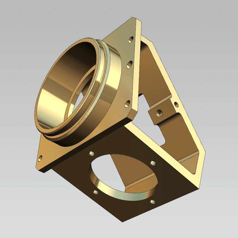 Компоненты, обработанные на станке с ЧПУ