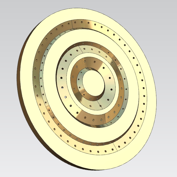 Precision 5-axis machined component